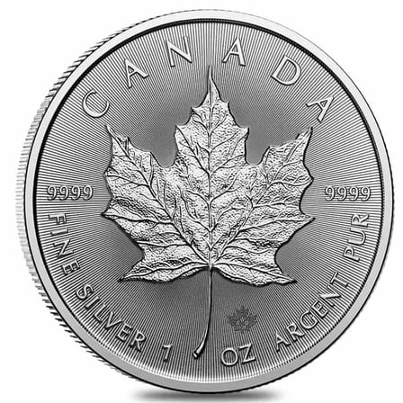 2026 1 oz Canadian Silver Maple Leaf Coin BU
