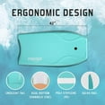thumbnail image 2 of THURSO SURF 42'' Bodyboard Body Boards for Beach Lightweight PE Core IXPE Deck HDPE Bottom FRP Stringers Body Boards Double Swivel Board Leash and Carrying Bag Lightning Turquoise, 2 of 7