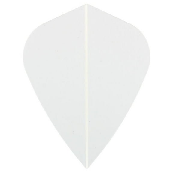 5 Sets (15 Flights) WHITE Kite Metronic Dart Flights - 75 Micron