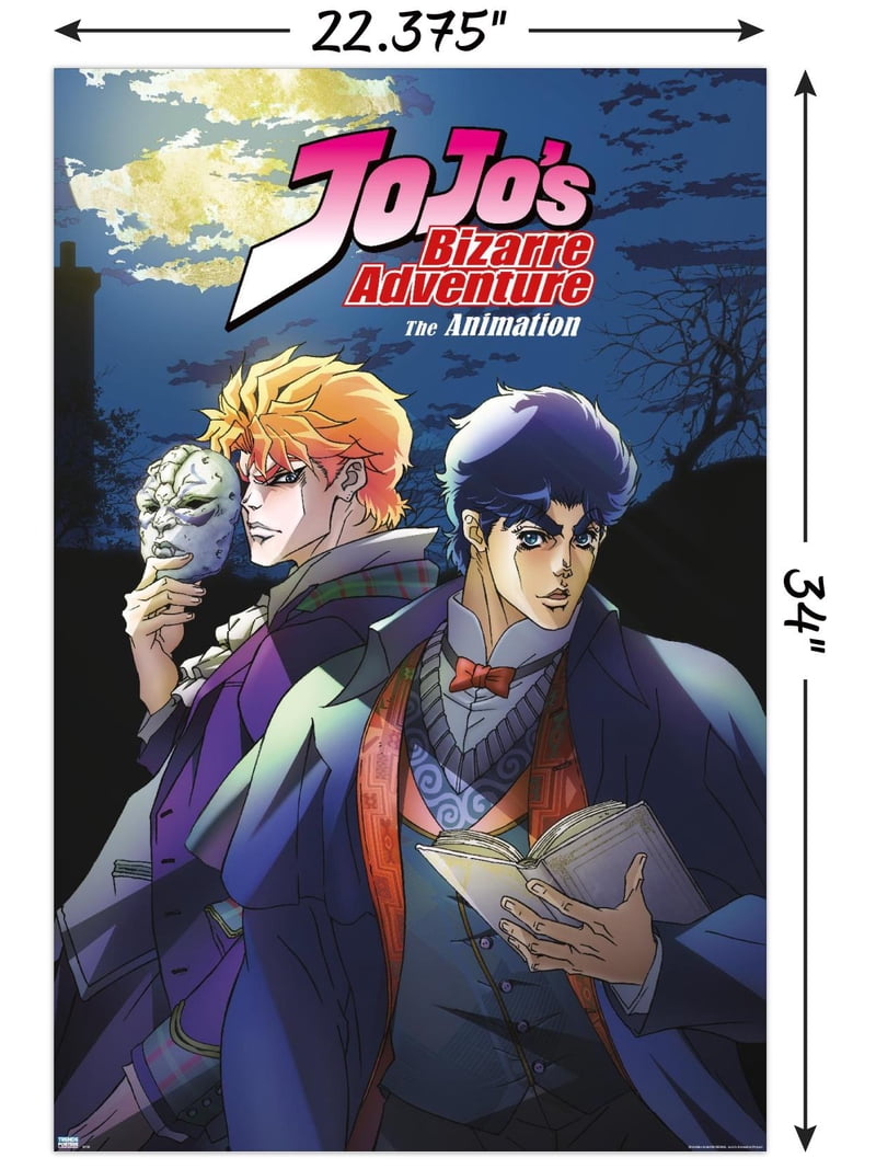 JoJo's Bizarre Adventure - Season 1 Key Art Wall Poster, 22.375