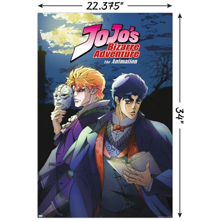 JoJo's Bizarre Adventure - Season 1 Key Art Wall Poster, 22.375
