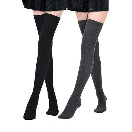 

DORKASM Women s Lingerie Over the Knee Stocking Sheer Thigh High Stocking One Size A