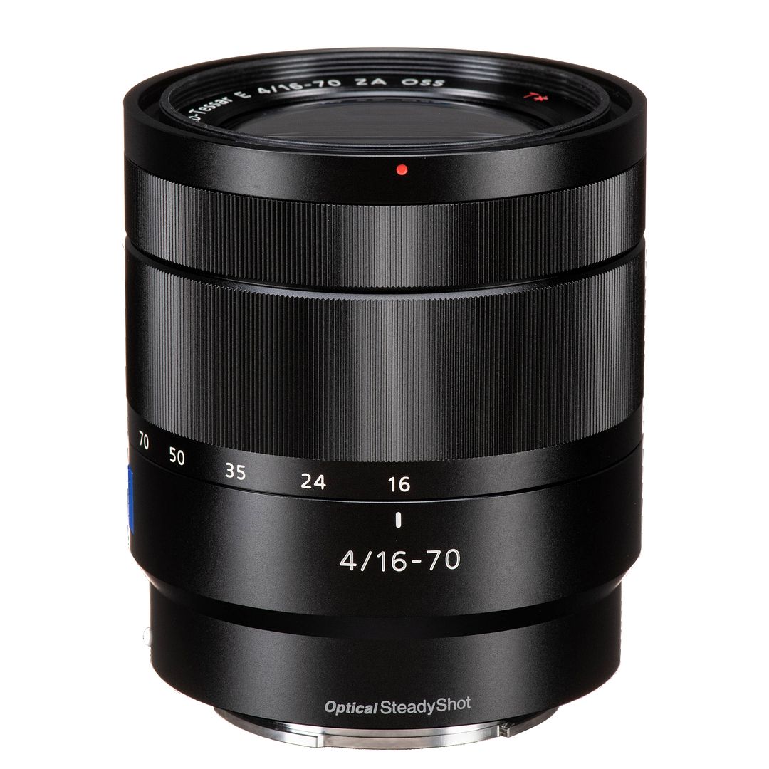 Sony Vario-Tessar T* E 16-70mm f/4 ZA OSS Lens with 3 Pieces