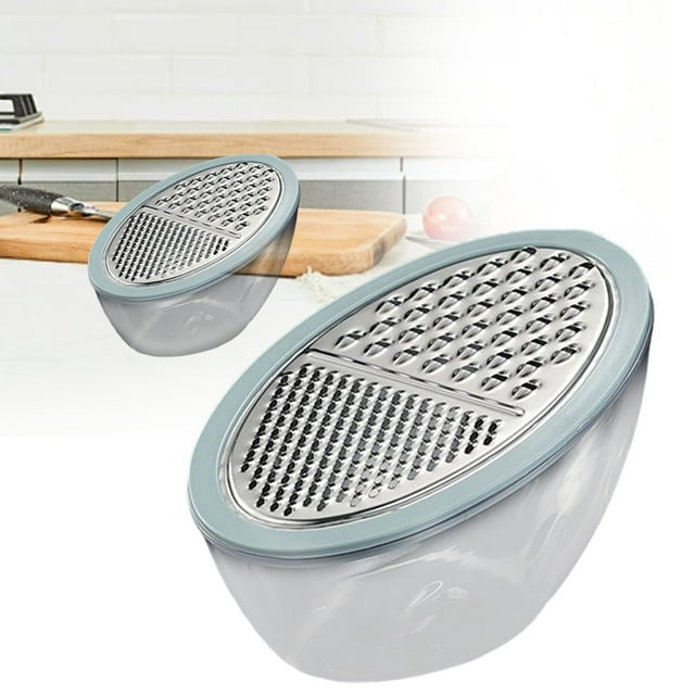 Râpes pour Cuisine, Râpe à Fromage avec Récipient, Trancheuse Mandoline pour Cuisine, Râpe à Légumes, Râpe à Carottes, Trancheuse et Éplucheuse Julienne, Trancheuse de Pommes de Terre
