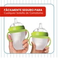 thumbnail image 4 of Agarradera para biberones Botabee Silicona Paquete de 3 Verde, 4 of 6