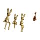 thumbnail image 5 of Escultura De Figura De Familia De Conejos Para Escritorio, Mesa, Centro De Mesa, Armario, Estantería, Dormitorio, Recuerdo De Fiesta, Decoración, 5 of 8
