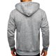 thumbnail image 5 of Moda hombre invierno manga larga cremallera utilidad sudadera Tops blusa Pompotops oipoqjl21644, 5 of 7