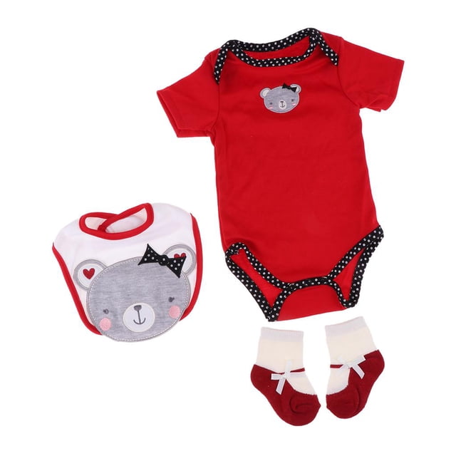 Conjuntos de Muñecas de Moda Baoblaze Accesorios para Niñas 20 Pulgadas Traje de Muñeca Renacida