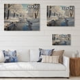 thumbnail image 4 of Designart "Serene Snowy Winter V" Landscapes Print on Natural Pine Wood, 4 of 5
