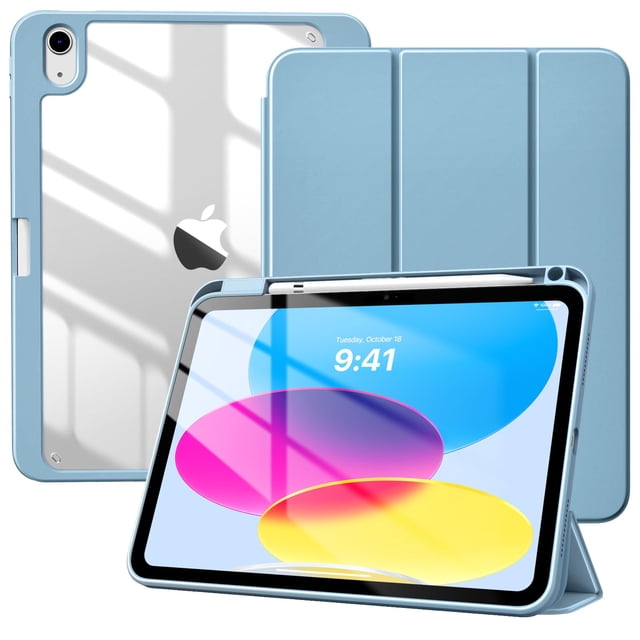 Funda TimoVo para iPad (A16) 11.ª generación, 11 pulgadas 2025 Haze Blue