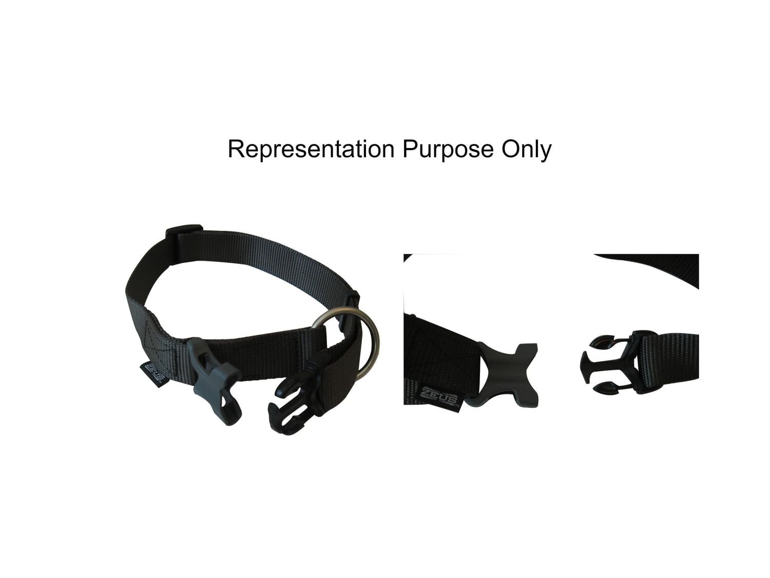 Zeus Adjustable Nylon Dog Collar