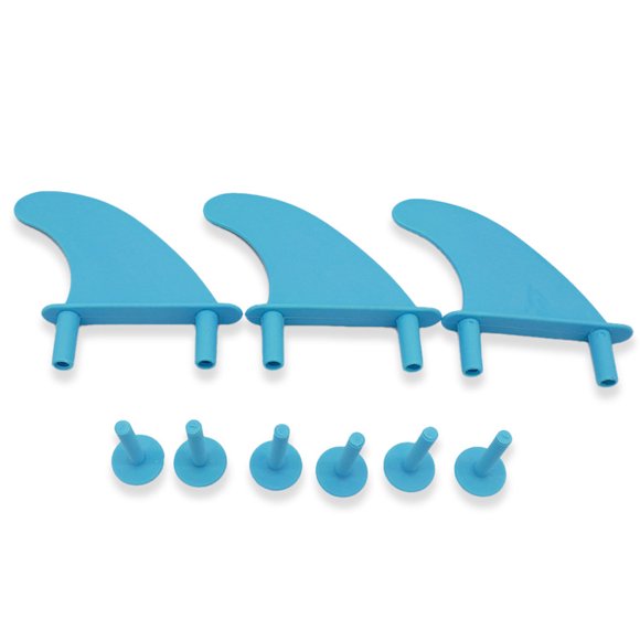 Tabla de surf, tabla blanda, timón de cola de TPU, timón blando de plástico, juego de aletas de tabla de surf blanda, accesorios
