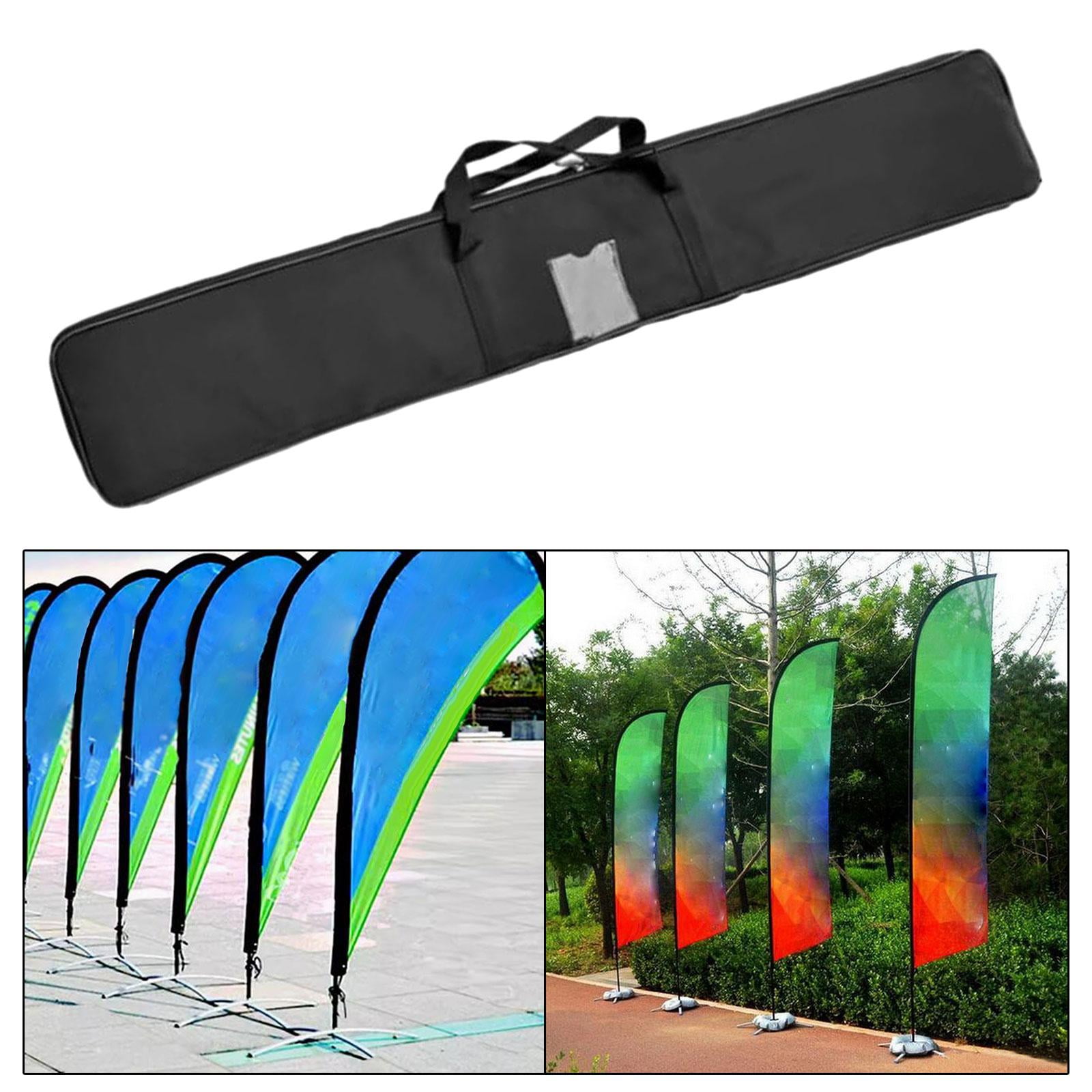 oshhnii Flag Carry Bag Feather Flag Storage Bag for Teardrop Flag Outdoor Beach Flag L