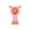 Pink, variant on Kugisaki Portable Mini Fan Handheld Fans Cute Shape USB Rechargeable Battery Lightweight Personal Cooling for Indoor Outdoor Travel