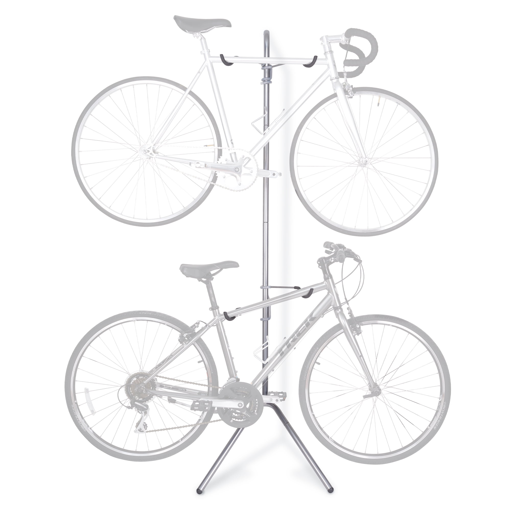 Bicycle Rack for 2 Bikes with Hanging System and Adjustable Arms