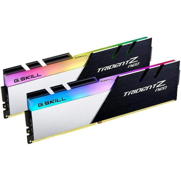 G.Skill Trident Z Neo Series (intel xmp) ddr4 ram 32 Go (2x16GB) 3600MT/s Cl16-19-39 1.35V Mémoire d'Ordinateur de Bureau UDIMM (F4-3600C16D-32GTZNC)