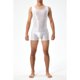thumbnail image 5 of Body sin entrepierna, lencería para hombres, medias de lencería, ropa de dormir brillante de Color sólido, mono de leotardo Sexy con cuello redondo elástico, 5 of 5