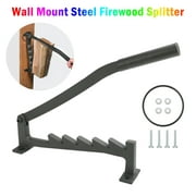 TOPTENG Steel Wall-Mounted Firewood Splitter Kindling Wood Cracker Portable for Home Use