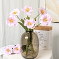 thumbnail image 4 of Joernso Artificial Opening Tulip with Stem Realistic Fake Silk Flower Home Office Table Centerpiece Faux Flower Branch Floral Arrangement Decoration, 4 of 8