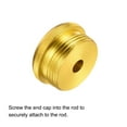 thumbnail image 4 of 21mm Dia Copper Plated Fishing Rod End Cup Protector, 5 Pack, 4 of 5