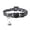 Black, variant on 1‑Pc Halloween Printed Pet Collar with Bow & Bell, Purple, 7‑11In Adjustable Detachable Polyester Collar for Cats Small Dogs