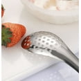 thumbnail image 2 of Spherification Spoon Slotted Spoon Stainless Steel Caviar Spoon Slotted Spoons for, 2 of 5