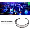 thumbnail image 3 of Veeki LED Light Up Glasses, Party, Performance Essential Glowing, Lightweight for Fashion Red24059083, 3 of 5