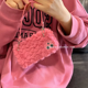 thumbnail image 4 of Bolso de mano de terciopelo rosa para iPhone 14 Pro Max 13 pulgadas Funda para teléfono Spicy Girl 12 fundas pequeñas para teléfono móvil de mujer, 4 of 4