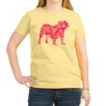 thumbnail image 1 of CafePress - Old English Bulldog Women's Pink T Shirt - Women's Classic T-Shirt, 1 of 1