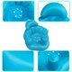 thumbnail image 5 of Silla Inflable Para Bebé, Sofá Para Baño, Juego De Seguridad, Aprendizaje, Taburete De Ducha De Pvc, Herramienta Para Comer, Suministros, Accesorios De Comedor Noticed BA001217-01, 5 of 6