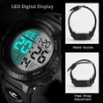 thumbnail image 4 of Watches for Man Digital Watches Waterproof Sport Watch with LED Backlight, Running Sports Digital Watch Gifts for Man, 4 of 8