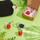 thumbnail image 4 of 4 llaveros de fresa con diseño de margaritas y fresas, accesorios decorativos para mujer., 4 of 5