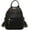 Black, variant on Small Backpack for Women Soft Vegan Leather Daypack Mini Water Resistant Travel Backpack Multiple Pockets Everyday Bag