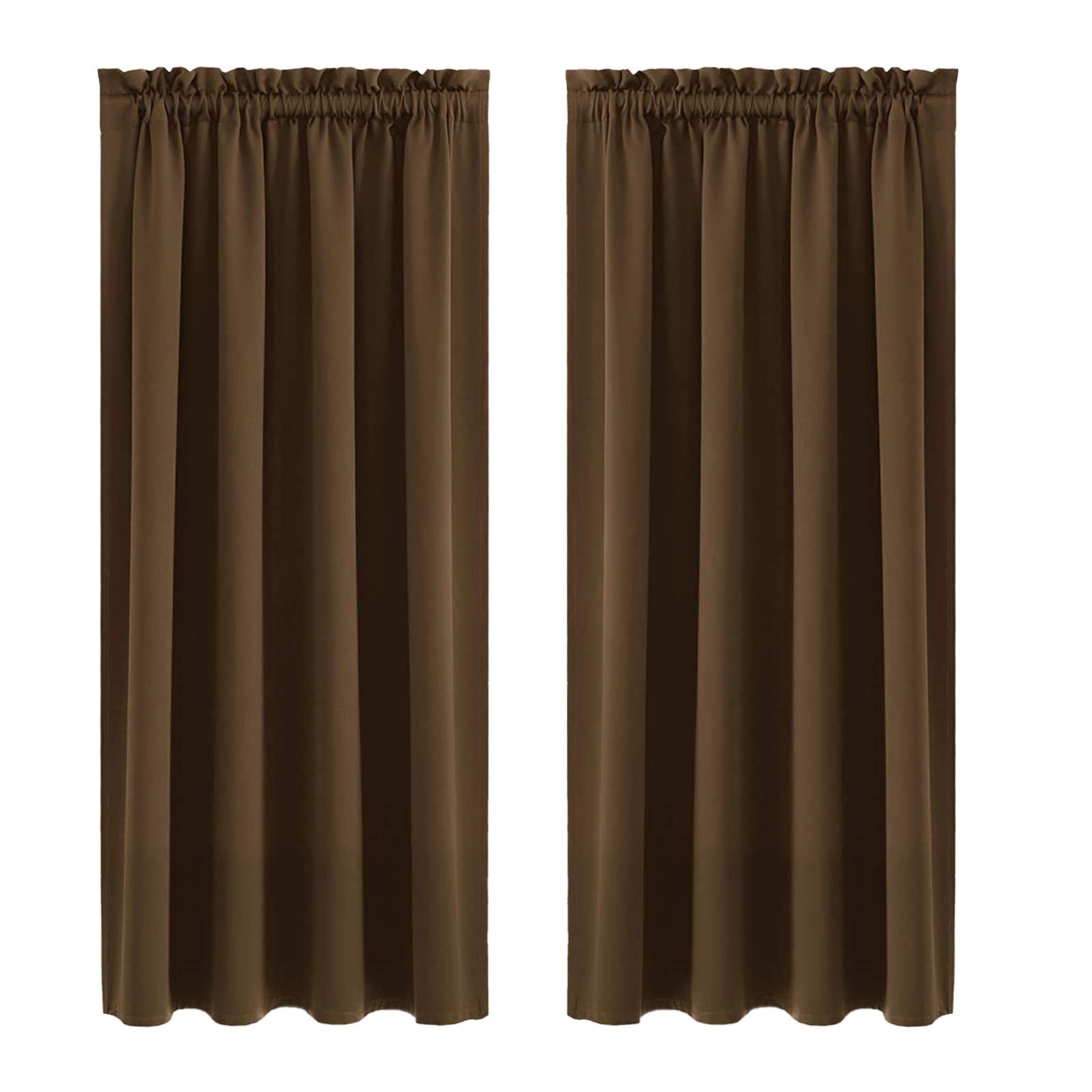 Blackout Curtains, Thermal Insulated, for Bedroom and Living Room Curtains, Rod Pocket Curtain Panels, 41.7x54 Inch, 1Pcs