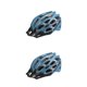 thumbnail image 3 of Greeniant casco de bicicleta de 30 hoyos gorras de deportes al aire libre transpirables ajustables hombres montando cascos de ciclismo sombrero Azul oscuro/L 2piezas, 3 of 6