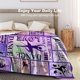 thumbnail image 5 of LHSHID Dancer Gifts Blanket Dance Life Flannel Fleece Throw Blankets for Sofa Couch Bed Office All Season 60x80in, 5 of 6