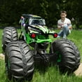 thumbnail image 4 of Monster Jam, Official MEGA Grave Digger All-Terrain Remote Control Monster Truck with Lights, 1:6 Scale, 4 of 9