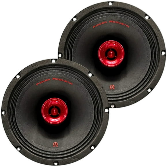 Bocinas de Medios Power Acoustik PR-804T 8PLG 350W Open Show