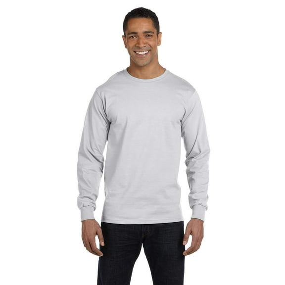 Gildan G840 Dryblend 50 Cotton/50 Poly Long Sleeve T-Shirt, Pack Of 2