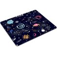 thumbnail image 2 of Space Mouse Pad Stars, Planets, Constellation Theme Cute Rectangle Mousepad Colorful Planets and Galaxies Ideal for Astronomy Enthusiasts NonSlip Rubber Base Perfect Desk Accessory, 2 of 5