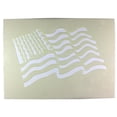 thumbnail image 2 of Us Flag Stencils-Wavy-Mylar 14 mil- Painting /Crafts/ Templates, 2 of 2