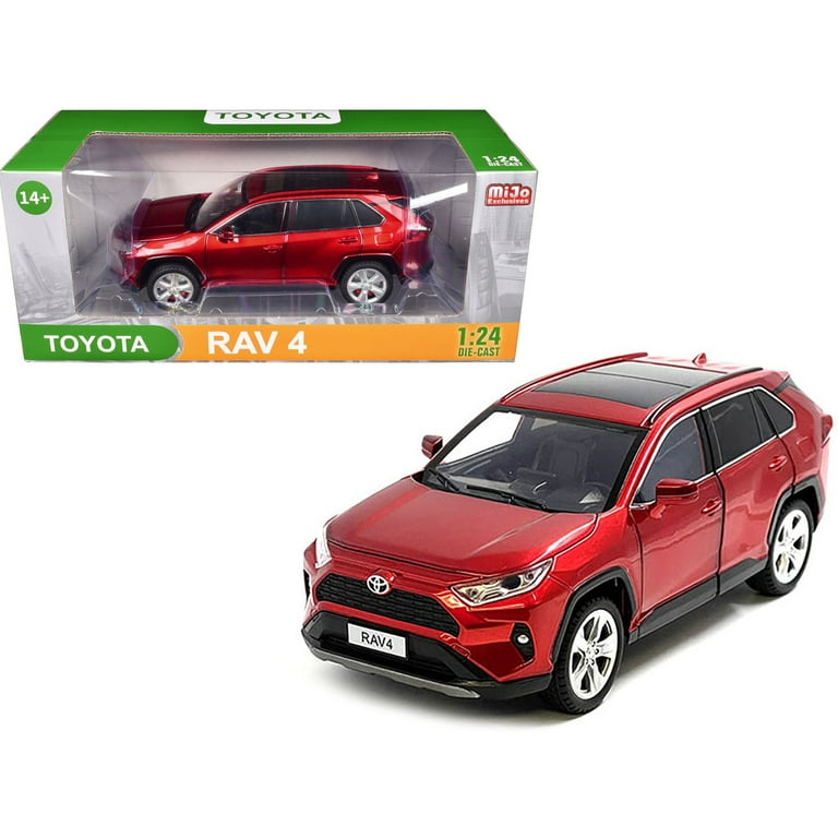 Toyota Rav4 Hybrid XLE Red Metallic with Sunroof 1/24