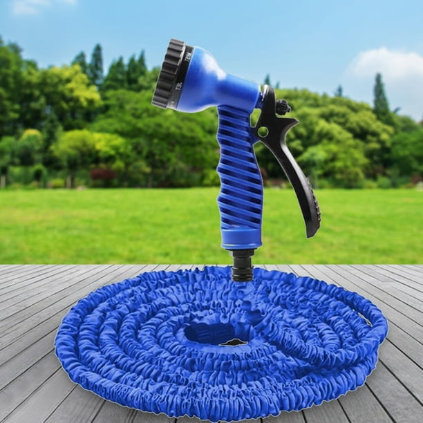Manguera De Jardín Extensible Manguera de agua de expansión de 100 pies, manguera de lavado de alto flujo, herramientas de riego Wdftyju Libre de BPA