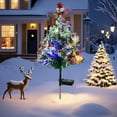 thumbnail image 3 of Árbol de Navidad solar Uanit 2024, árbol de Navidad con energía solar, árbol de Navidad con luces LED, árbol de Navidad para exteriores (2 unidades), 3 of 8