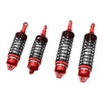 thumbnail image 1 of 2 Pairs RC Car Shock Absorbers Set, Aluminum Alloy Front Rear Shock Damper Kit with Damping for 4x4 1/10 Scale RC Crawler, 1 of 7