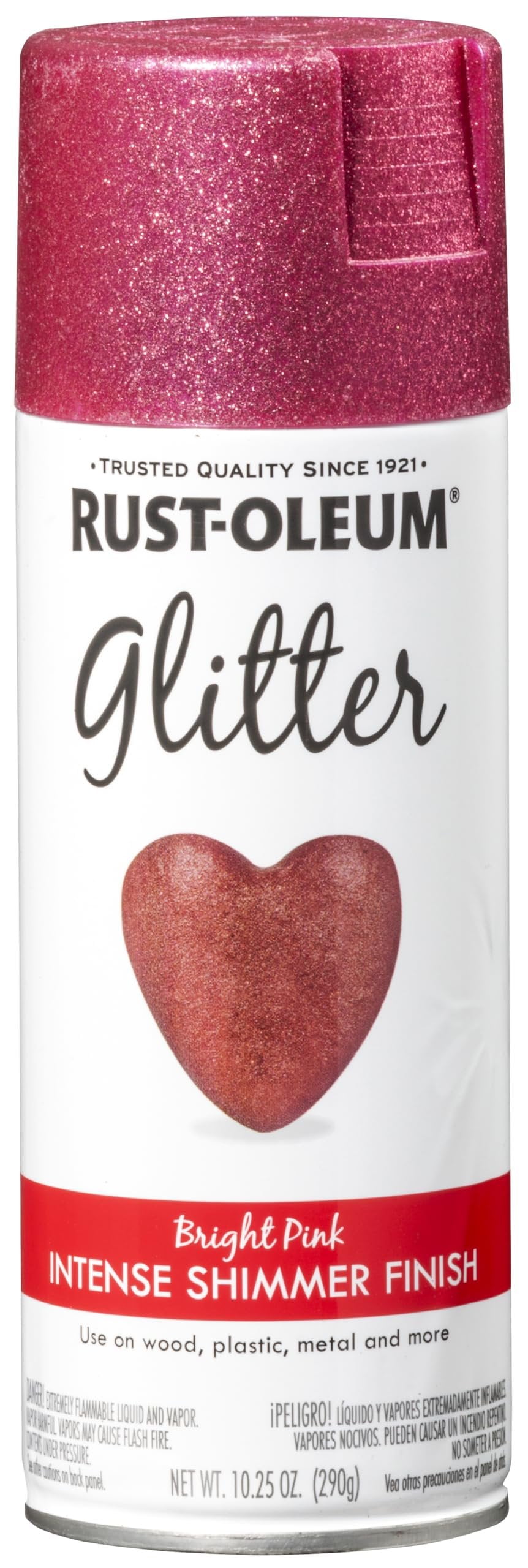 Rust-Oleum Glitter Spray Paint Clear Sealer, 267736, 10.25 oz