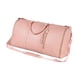 thumbnail image 2 of Bolsa de lona para ropa, bolsa de almacenamiento para hombres y mujeres, versátil, con correa ajustable y ligera. Rosa, 2 of 9