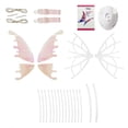 thumbnail image 3 of Disfraz de hada mariposa con alas para cosplay, disfraz de princesa, decoración para niñas con luz, 3 of 5