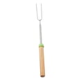 thumbnail image 2 of Tenedor multiusos Macarena para asar telescópicos de Acero inoxidable Mango de madera Verde, 2 of 8