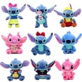 thumbnail image 2 of 25CM New Disney Plush Toy Lilo&Stitch Cute Stitch Plush Stuffed Toy Kawaii Backpack Decoration Children's Toy Birthday Gift, 2 of 5
